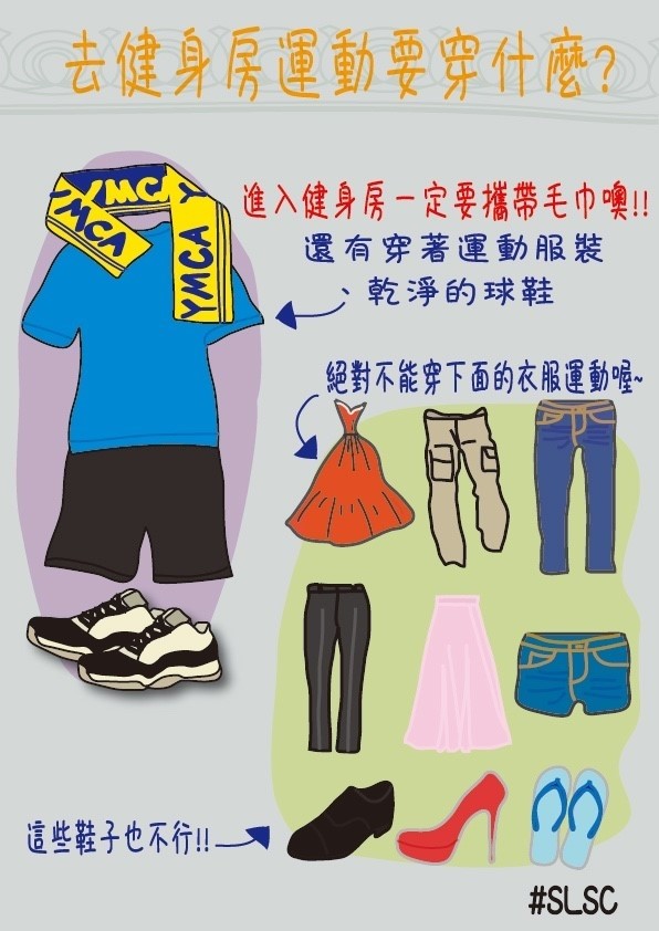 去健身房運動要穿什麼？